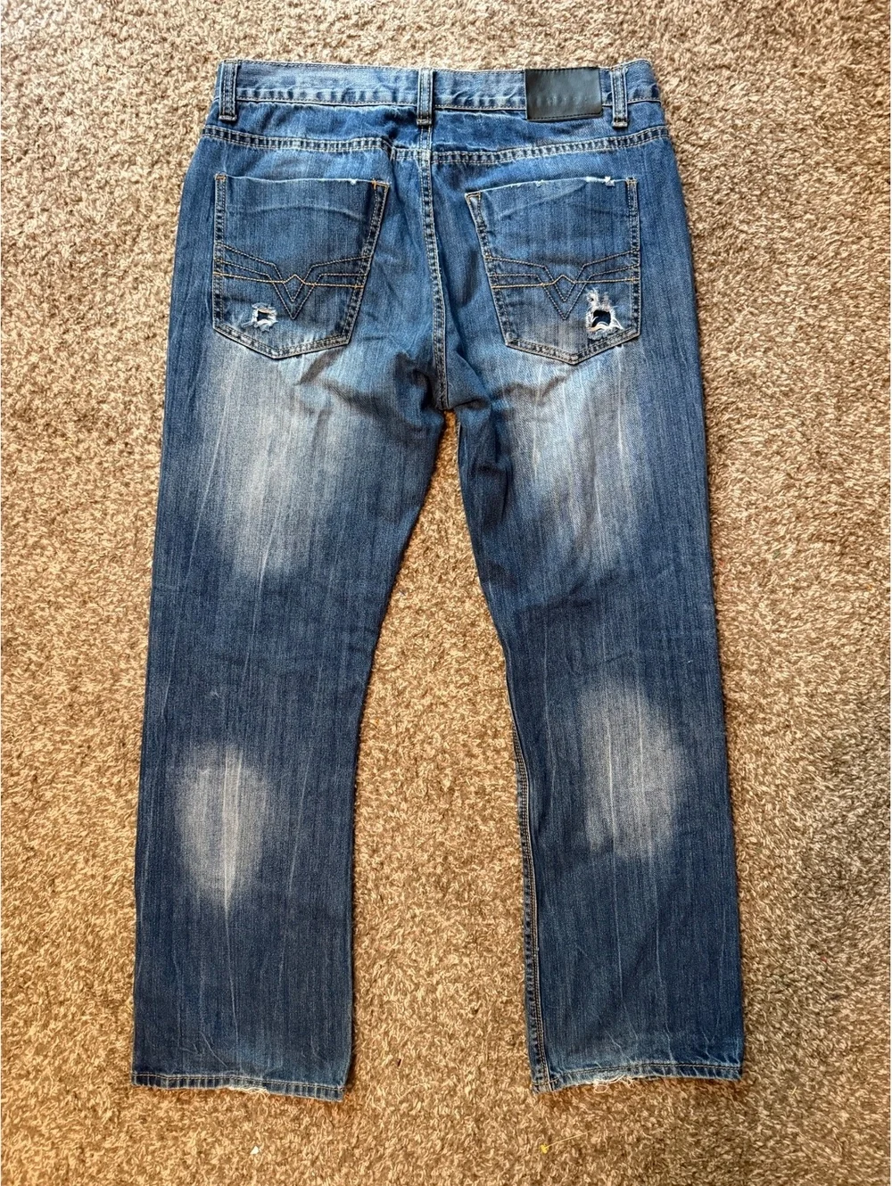Black Premium Low Rise Bootcut Jean Men’s 34x32